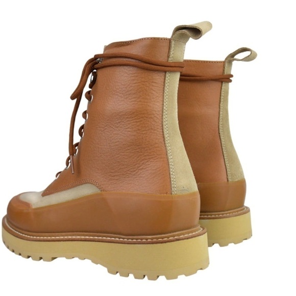 Ulla Johnson Etna Leather Combat Boots Sz 5 Sz 35 NIB - Picture 8 of 16